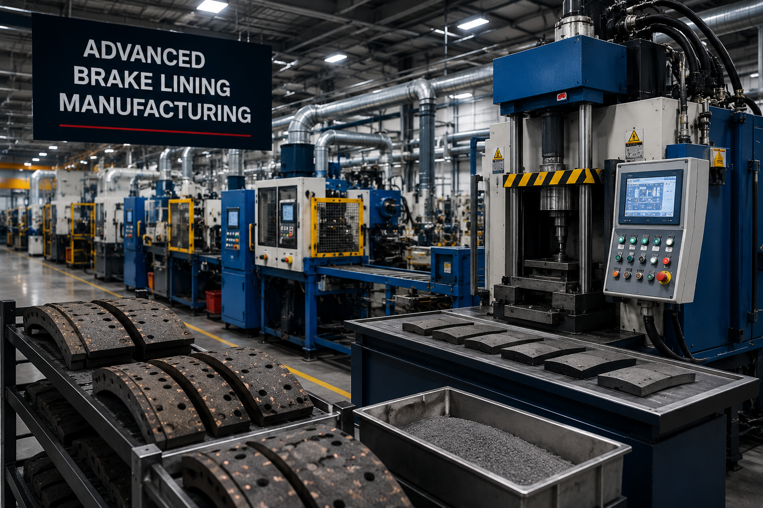 Advanced Brake Lining Manufacturing